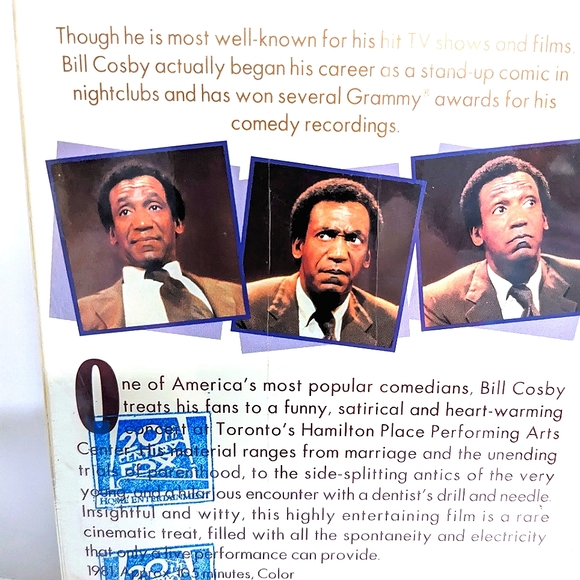 Vintage Bill Cosby Himself VHS new - Picture 2 of 4